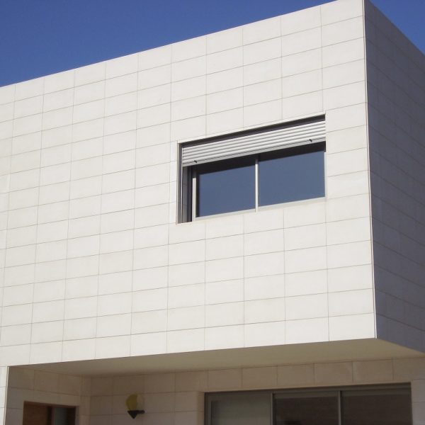 Fachada de una vivienda