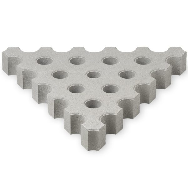 Pavimento cesped gris
