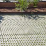 Pavimento cesped gris